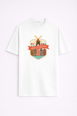 AMSTERDAM OVERSIZE T-SHIRT