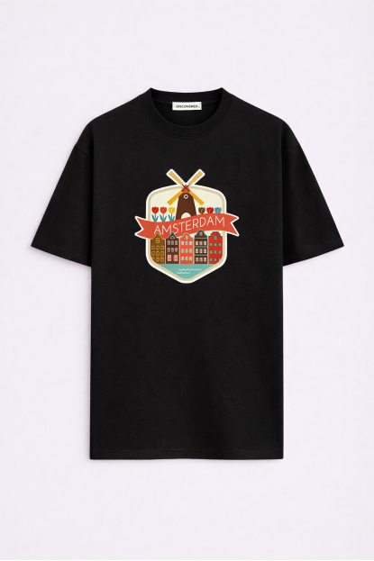 AMSTERDAM OVERSIZE T-SHIRT