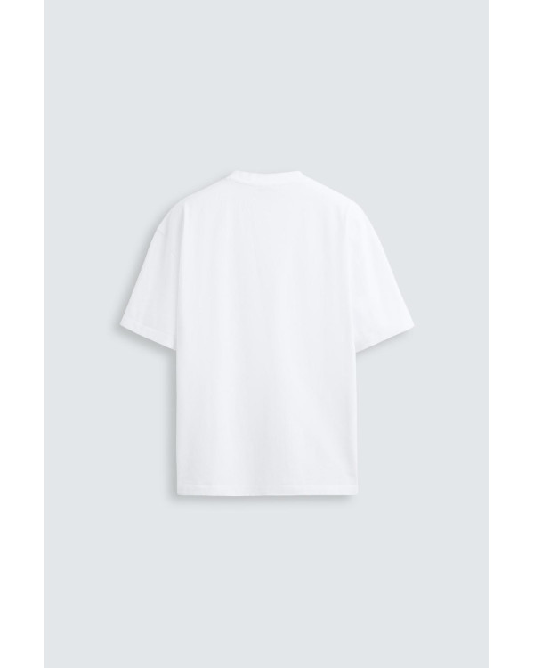 EXISTENCE BEYAZ ERKEK T-SHIRT