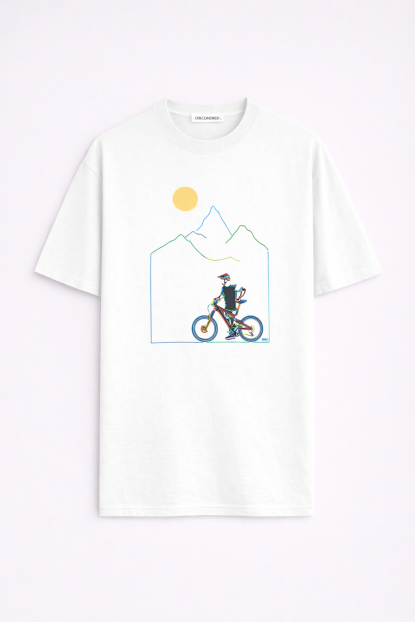 BİSİKLET OVERSIZE T-SHIRT