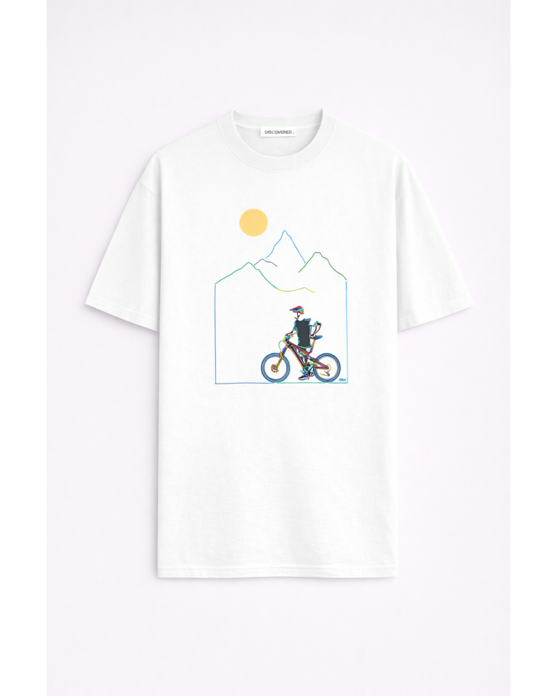 BİSİKLET OVERSIZE T-SHIRT