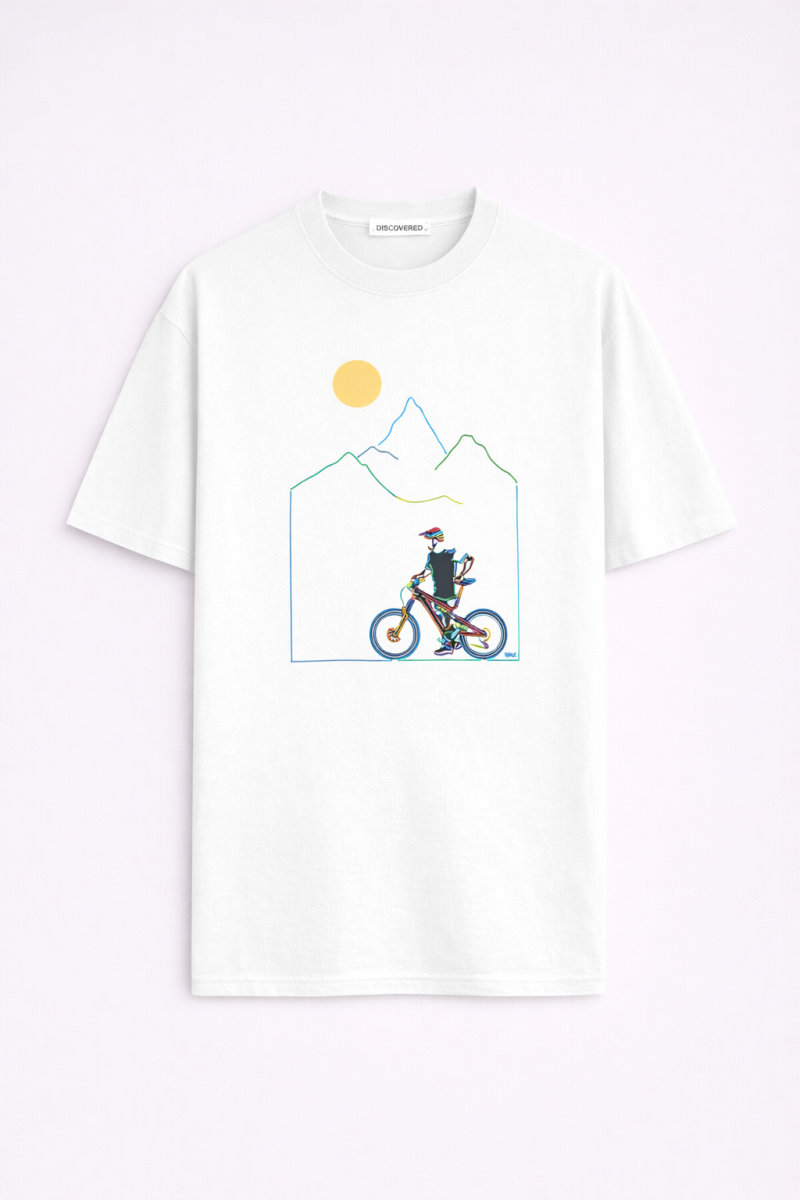 BİSİKLET OVERSIZE T-SHIRT