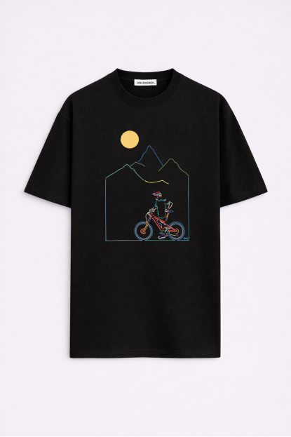 BİSİKLET OVERSIZE T-SHIRT