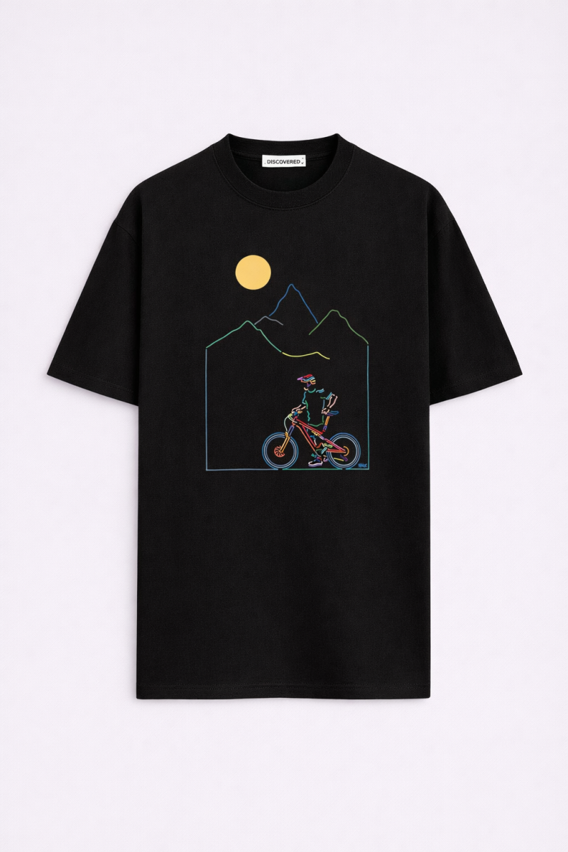 BİSİKLET OVERSIZE T-SHIRT