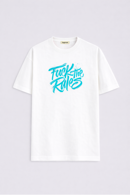 FUCK THE RULES OVERSIZE T-SHIRT