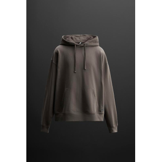 MAN HOODIE BASIC GREY