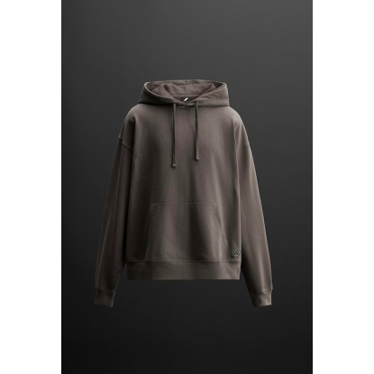 MAN HOODIE BASIC GREY