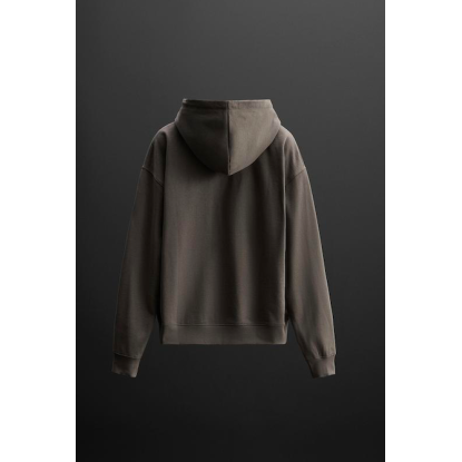 MAN HOODIE BASIC GREY