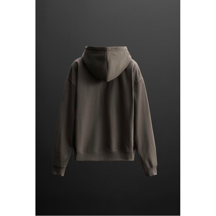 MAN HOODIE BASIC GREY