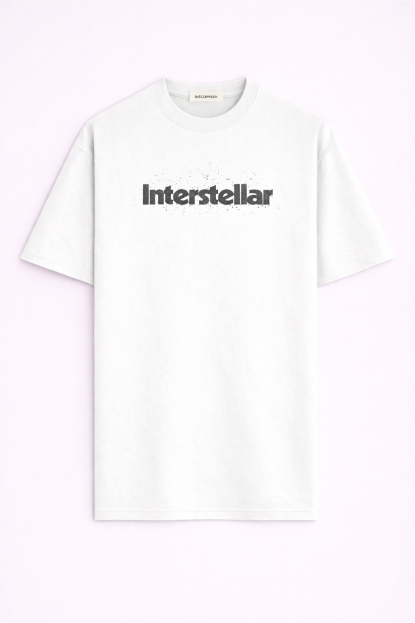 INTERSTELLAR OVERSIZE T-SHIRT