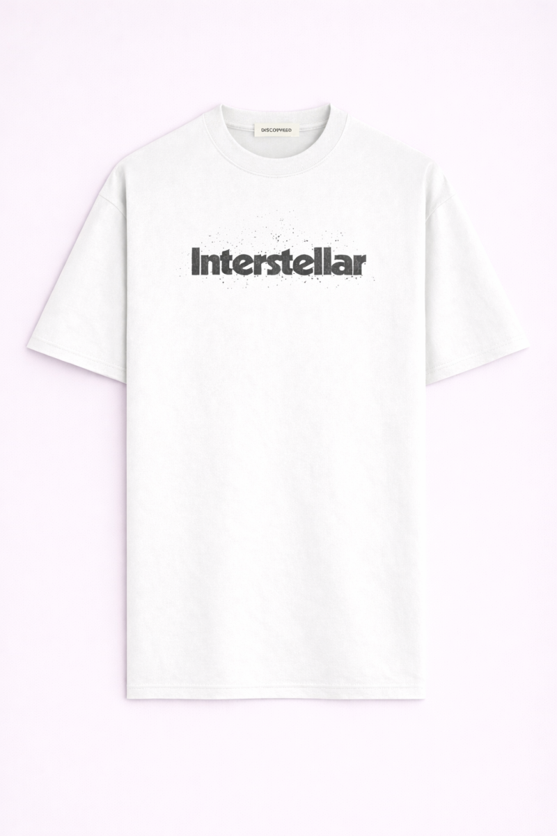 INTERSTELLAR OVERSIZE T-SHIRT