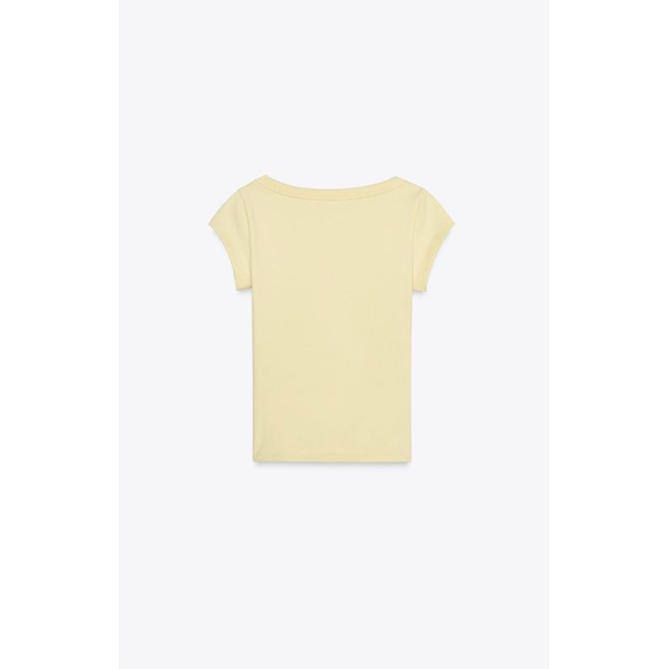 WOMAN T-SHIRT BASIC BEIGE