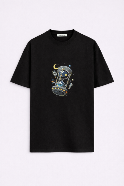 KUM SAATİ OVERSIZE T-SHIRT