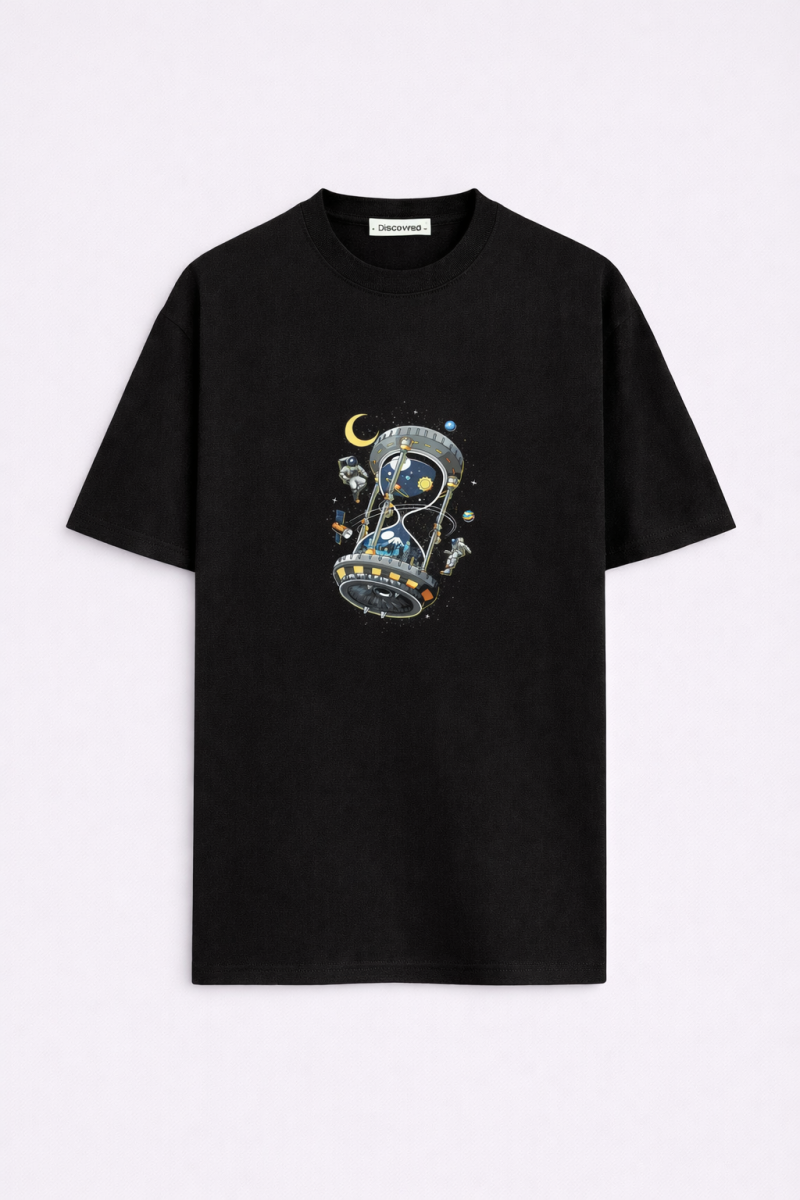 KUM SAATİ OVERSIZE T-SHIRT