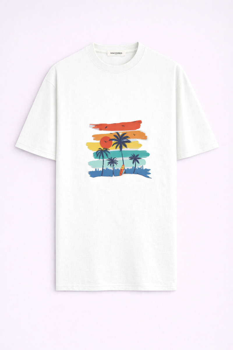 PALMİYE OVERSIZE T-SHIRT