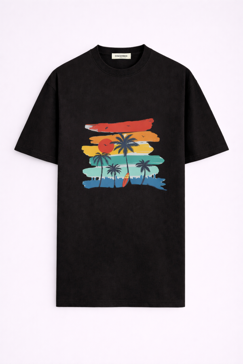 PALMİYE OVERSIZE T-SHIRT