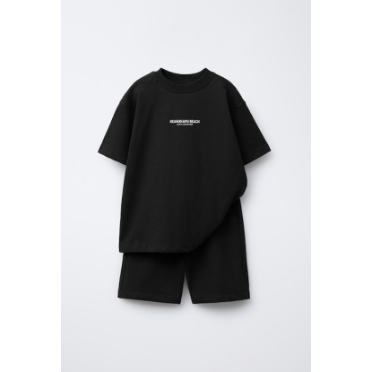 KIDS SHORTS SETS BLACK