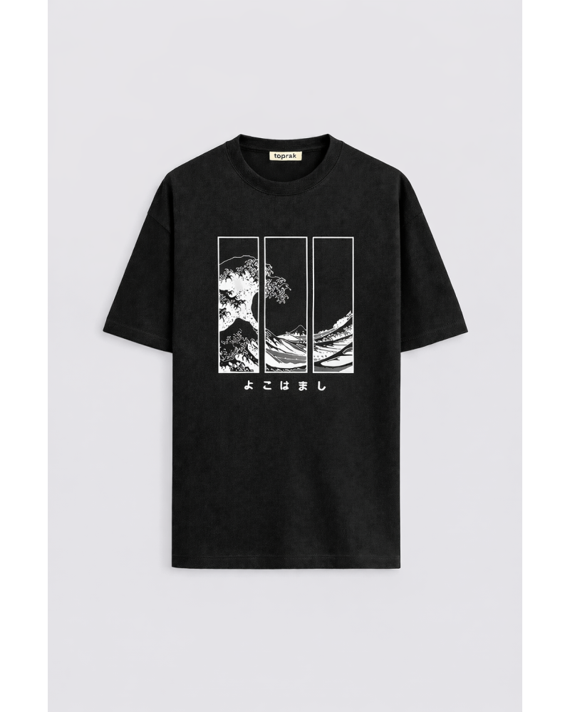 WAVE OVERSIZE T-SHIRT