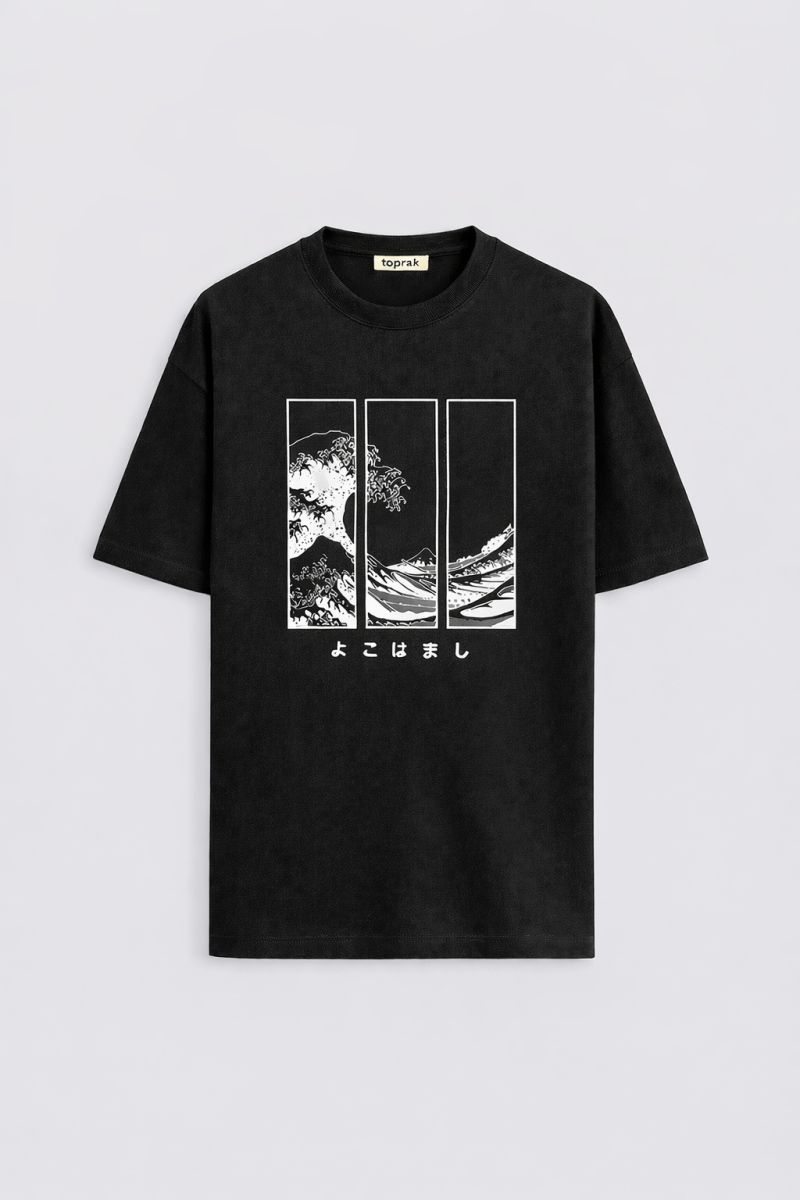 WAVE OVERSIZE T-SHIRT